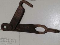 Старо резе ковано желязо заключалка примитив верига