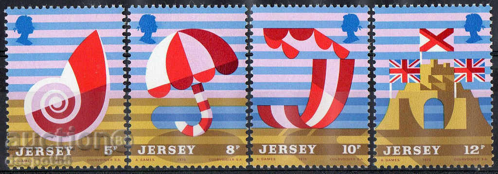 1975. Jersey - Marea Britanie. Turism.