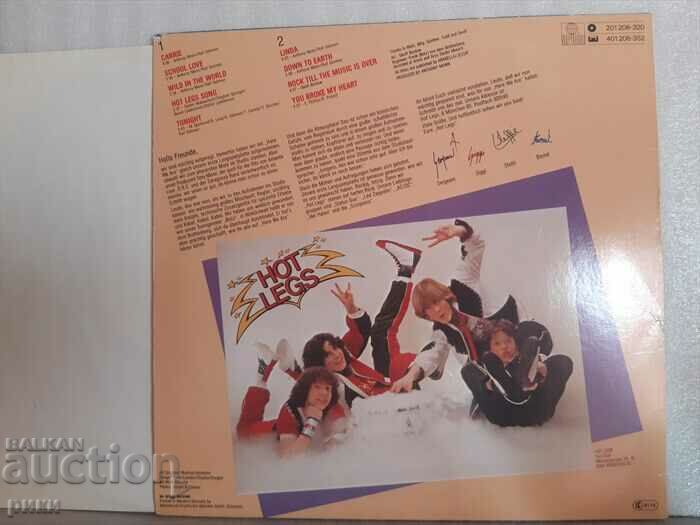 Hot Legs ‎– Here We Are 1980 with price 24.00 BGN | € 12.27