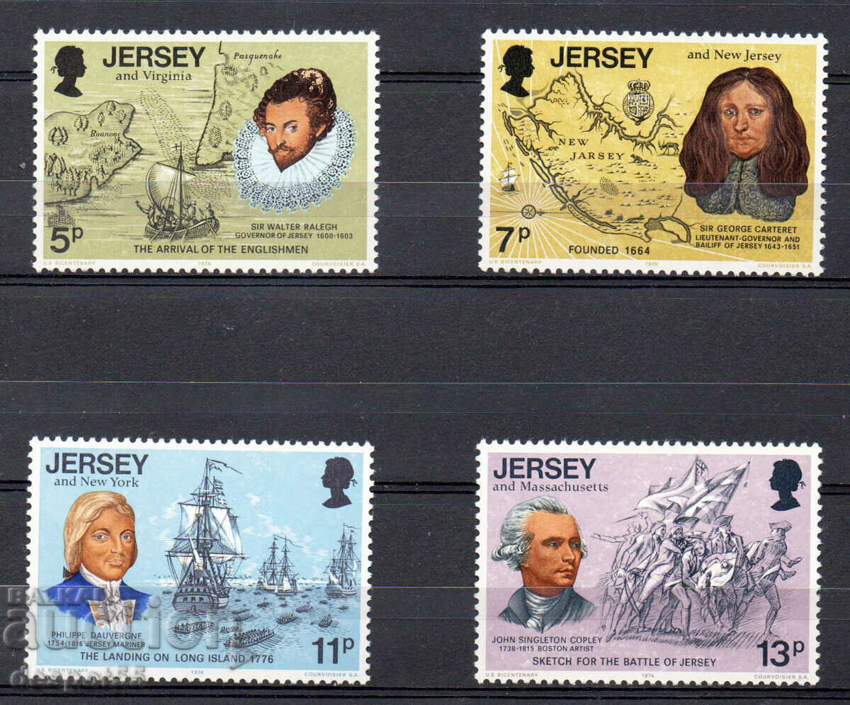 1976. Jersey. 200th anniversary of US independence.