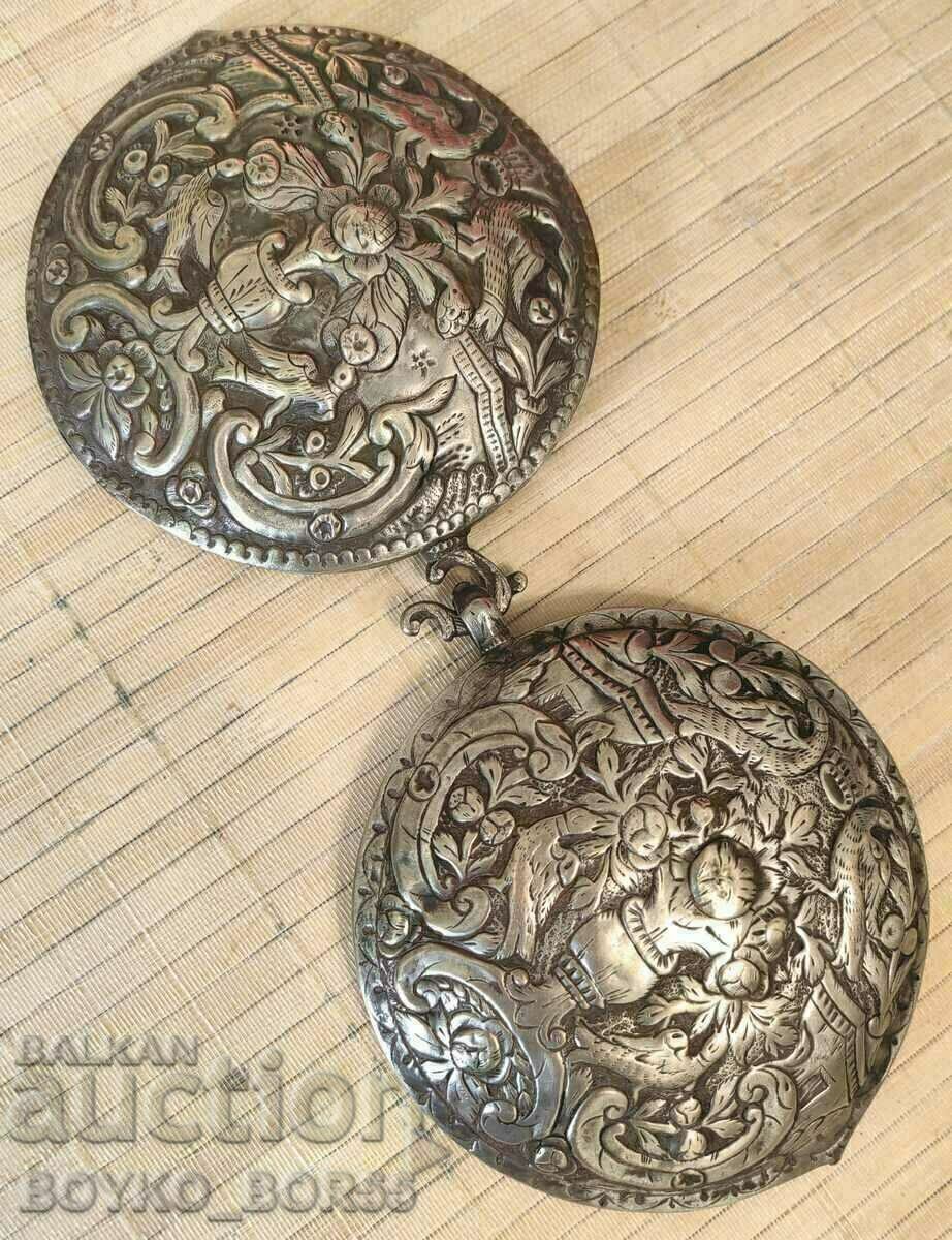 RENAISSANCE CHRISTMAS HAMMERED SILVER CUT PAFTS