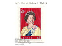 1977. Jersey - Marea Britanie. Regina Elisabeta a II-a.