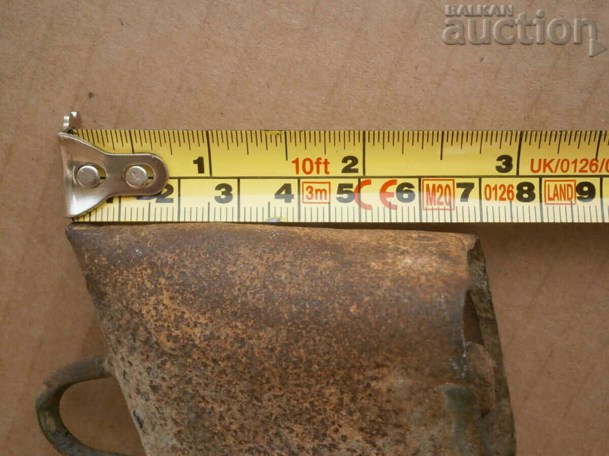 antique small iron bell chan clap - 5