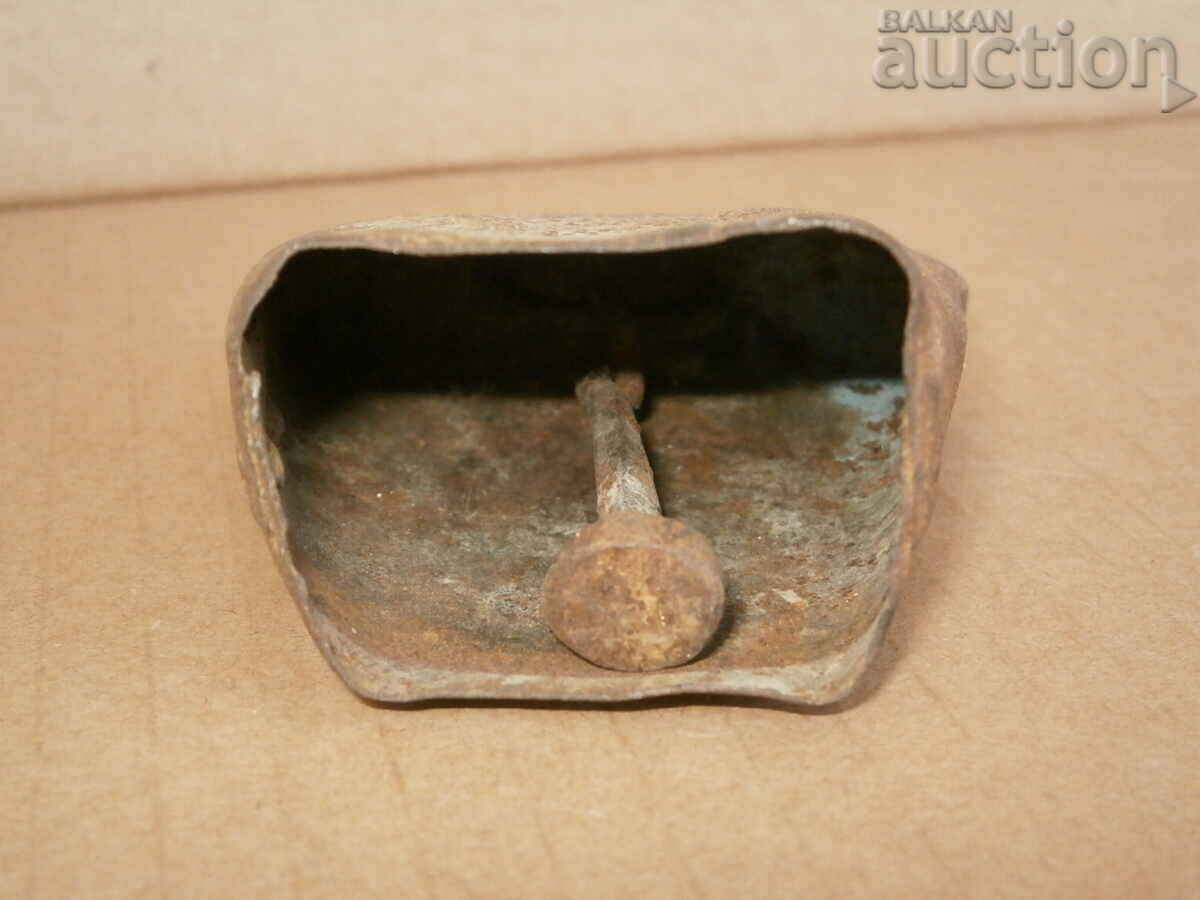 antique small iron bell chan clap - 6