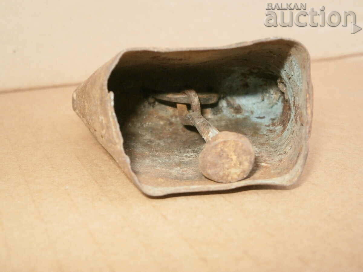 antique small iron bell chan clap - 7