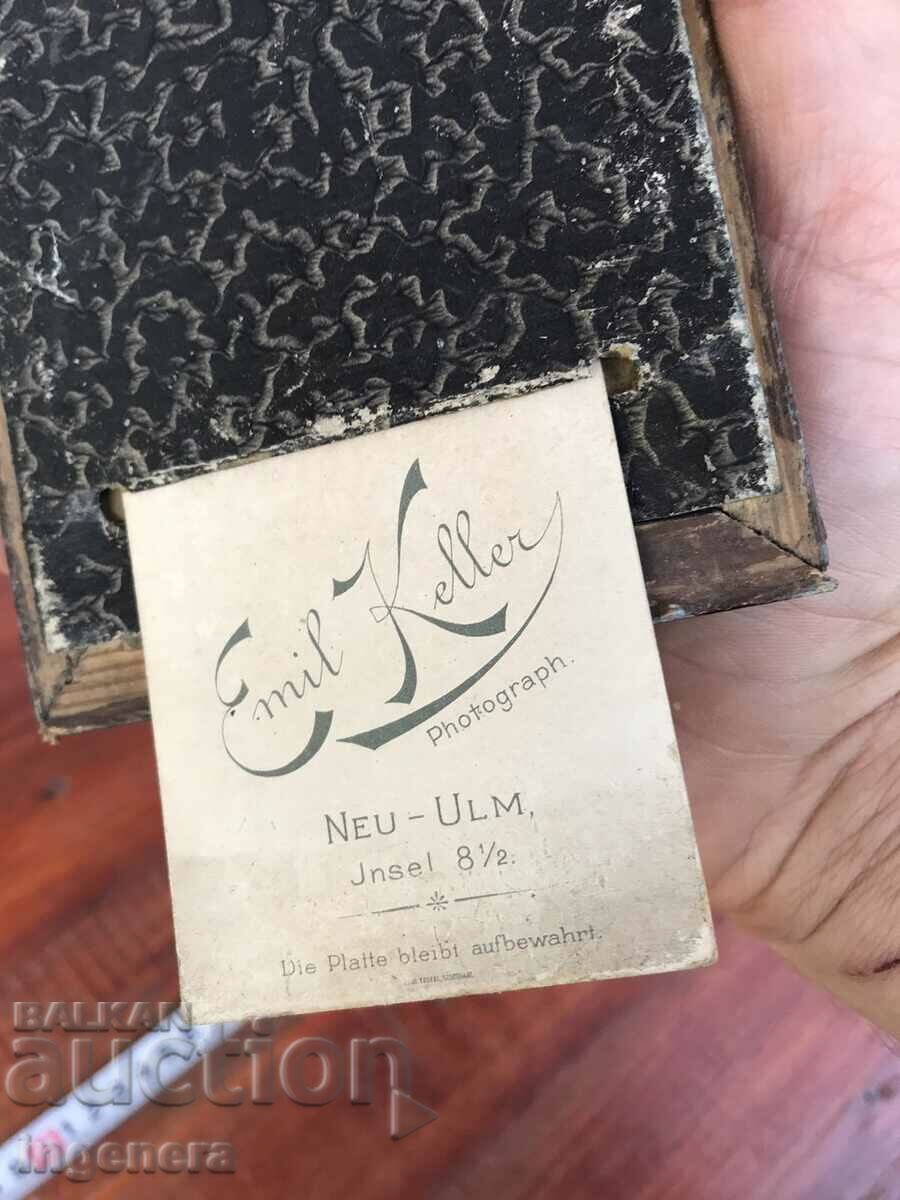 WOODEN GLASS FRAME FOR PHOTO OR PICTURE START. IN THE 20TH CENTURY - 5