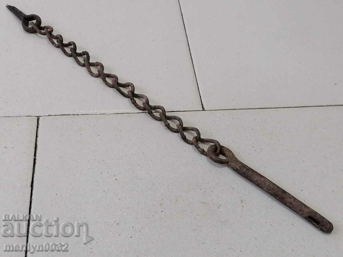 Chain with chopped wrought iron clasp primitive chain with price 43.00 BGN | € 21.99 Chain with chopped wrought iron clasp primitive chain with price 43.00 BGN | € 21.99