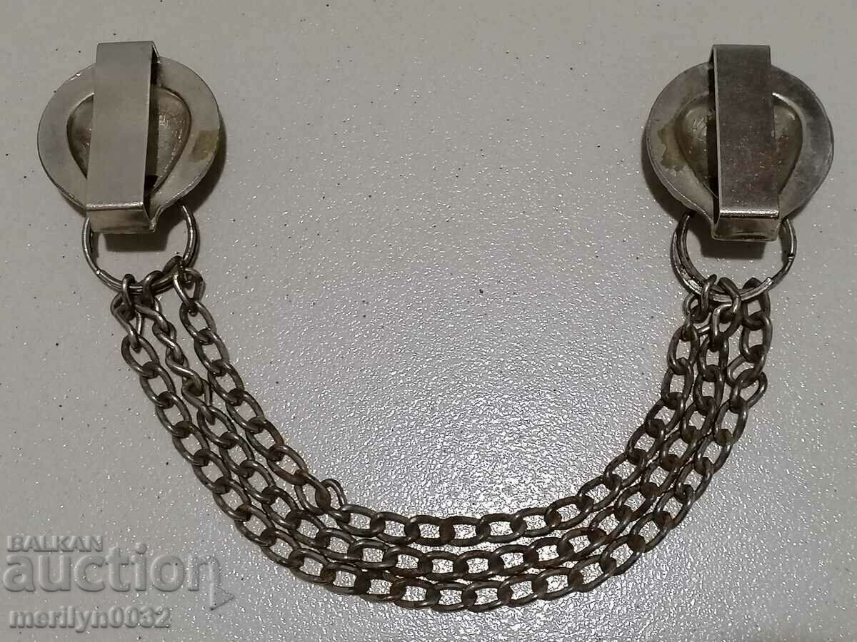 Аукцион Българска закопчалка за офицерска пелерина пехота униформа Аукцион Българска закопчалка за офицерска пелерина пехота униформа