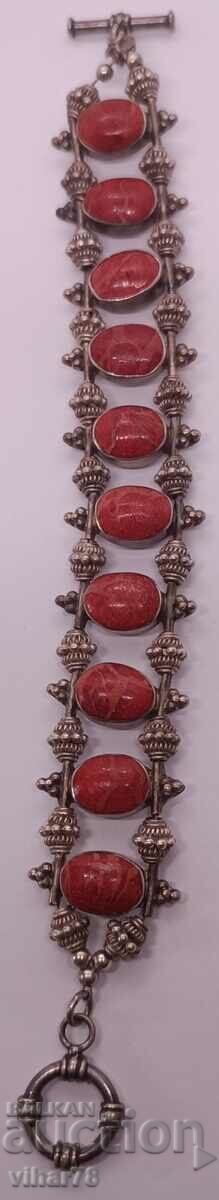 Auction  silver bracelet