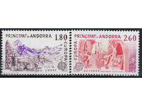 French Andorra 1983 Europe CEPT (**) clean, -