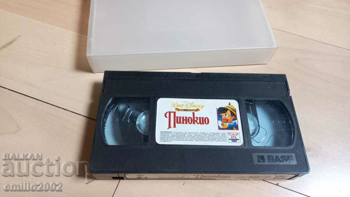 Videotape Pinocchio Animation