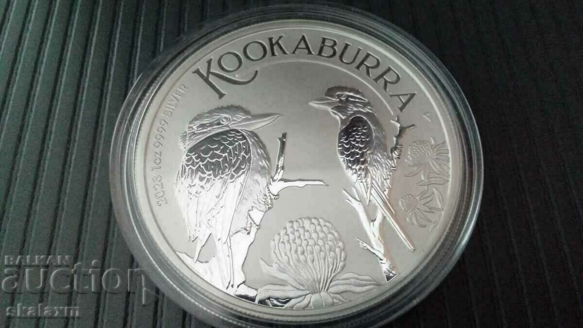 1 oz din 2023 Kookaburra australian