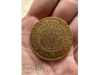 Gold Coin Bolivia 8 Escudo 1808. Carlos IV
