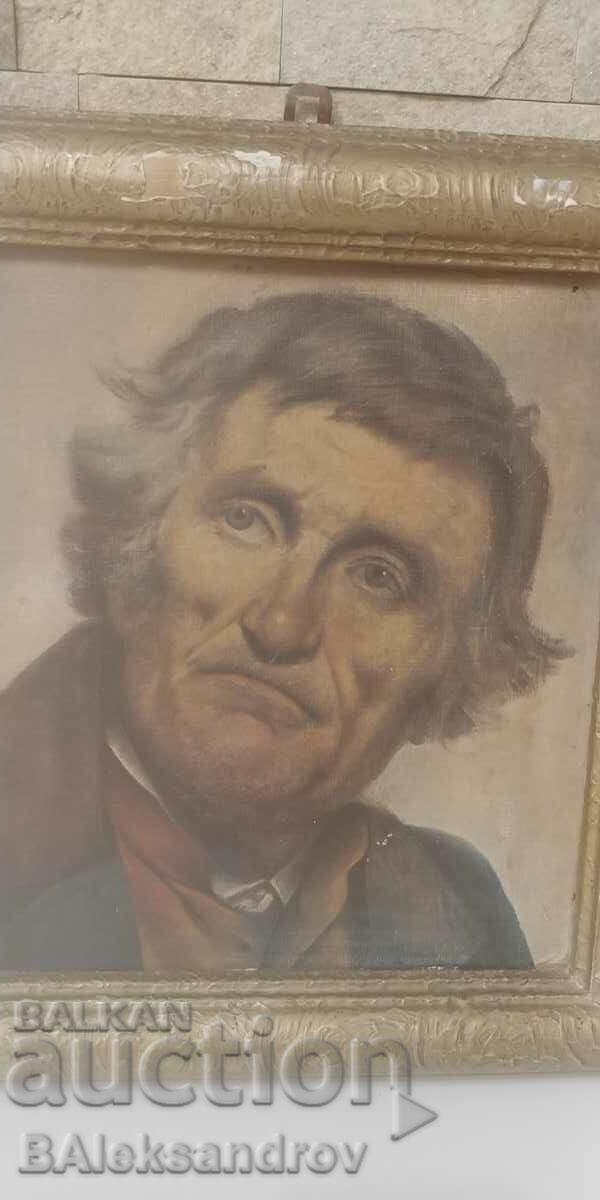 Old picture portrait with price 58.00 BGN | € 29.65 Old picture portrait with price 58.00 BGN | € 29.65