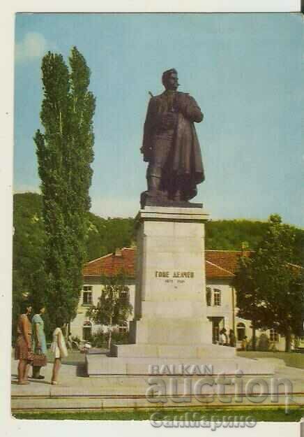 Card Bulgaria Blagoevgrad Monumentul lui Gotse Delchev 1*