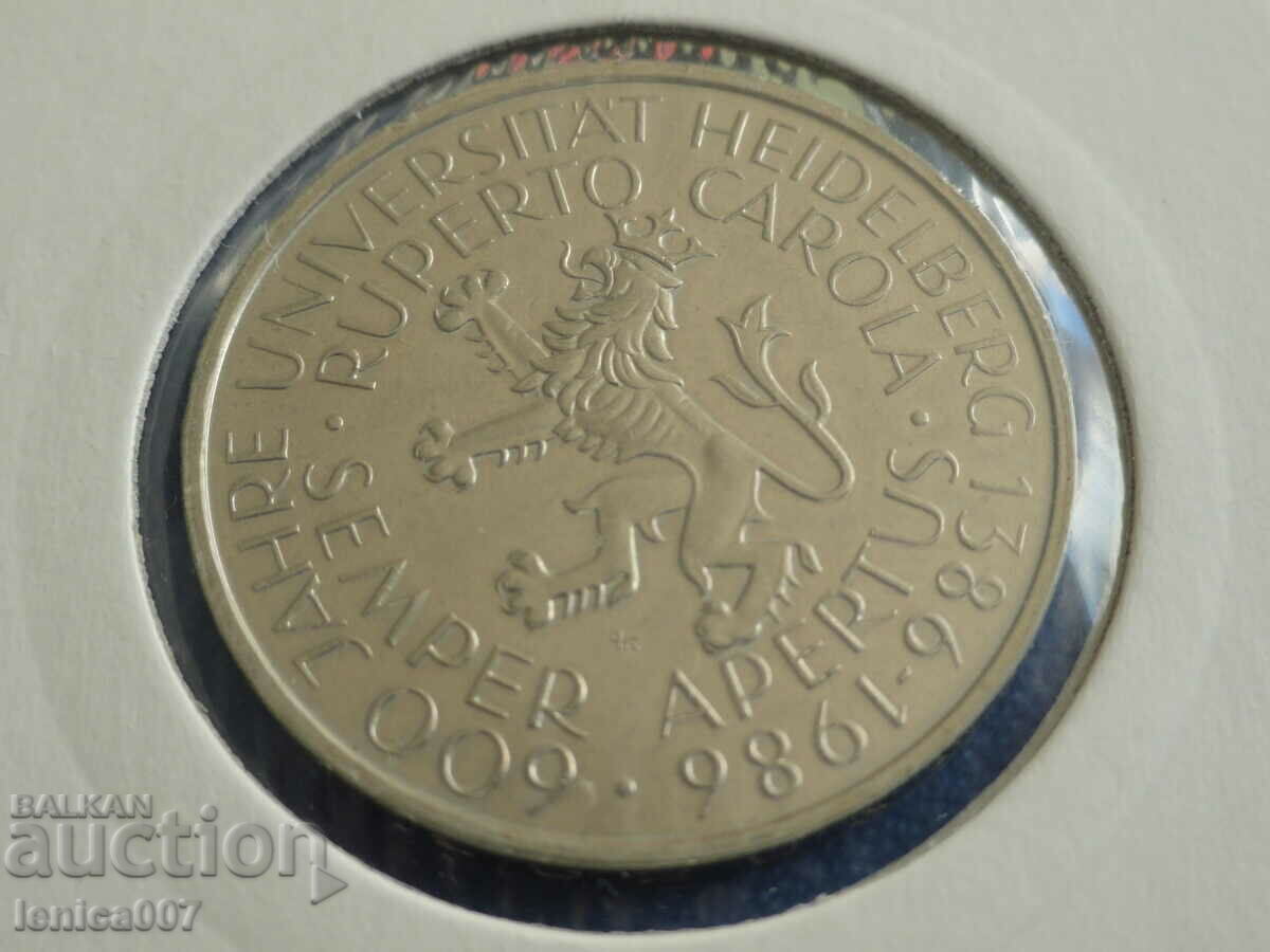 Γερμανία 1986 - 5 γραμματόσημα «Heidelberg University 600». Γερμανία 1986 - 5 γραμματόσημα «Heidelberg University 600».