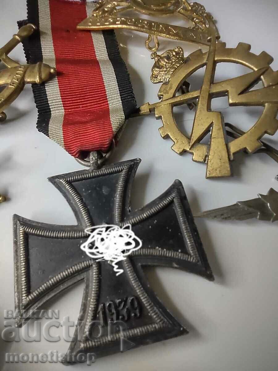 A small collection of military symbols