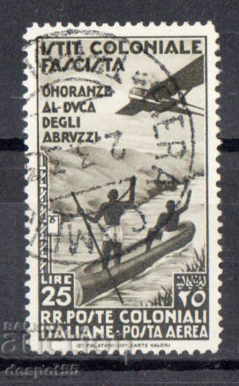1934. Colonii italiene. Poșta aeriană.