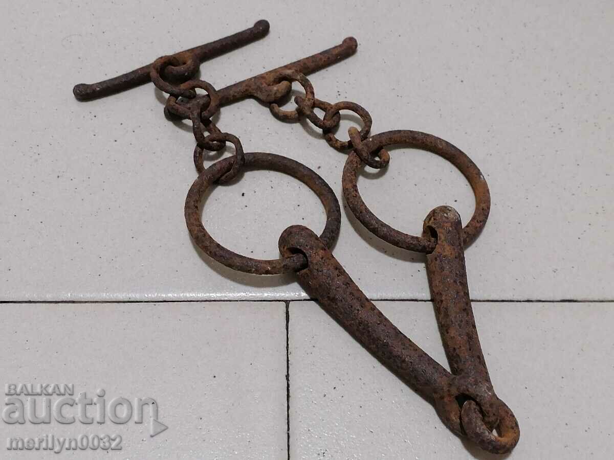 Old hand forged bridle wrought iron bridle with price 45.00 BGN | € 23.01 Old hand forged bridle wrought iron bridle with price 45.00 BGN | € 23.01