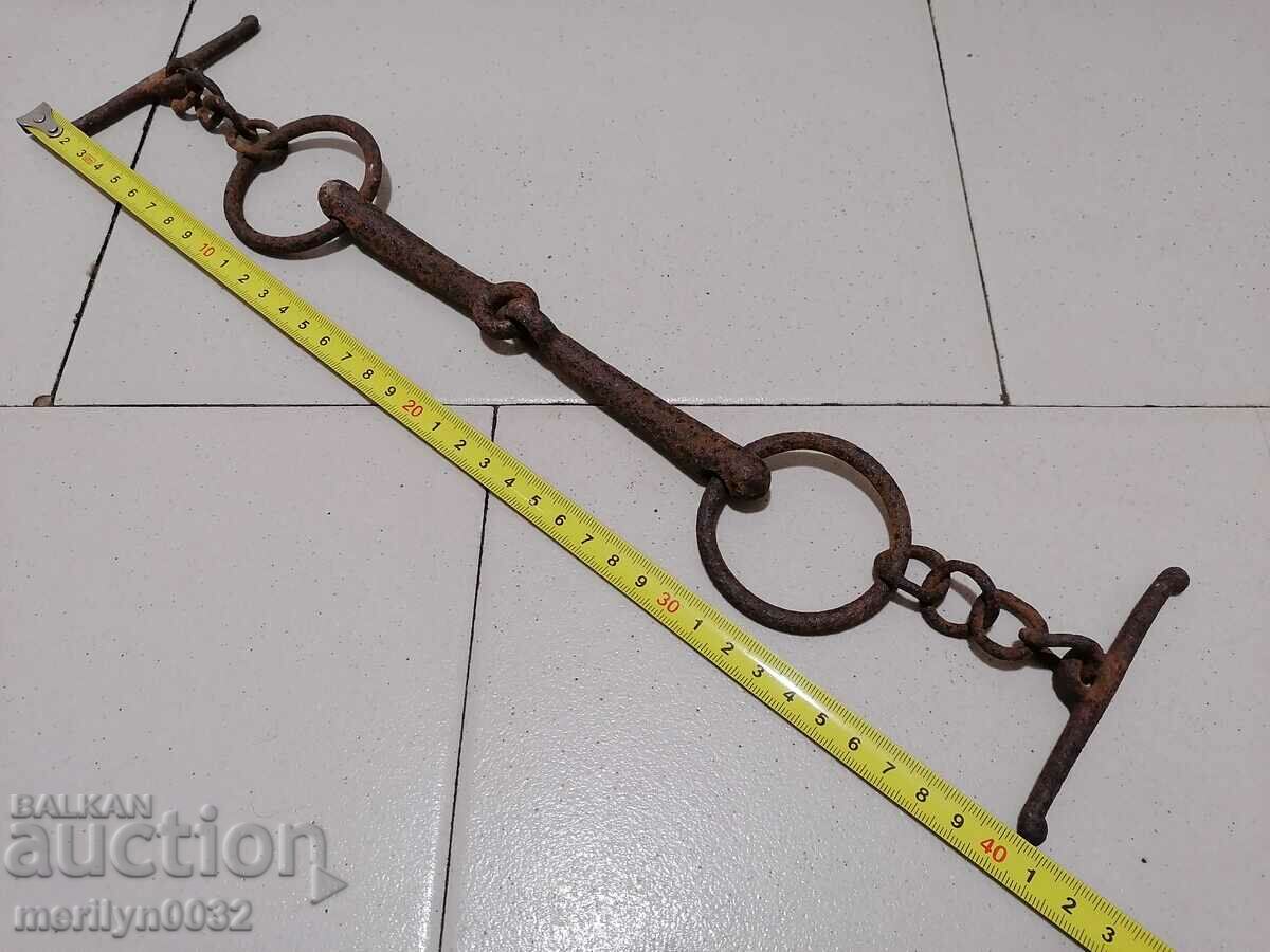 Old hand forged bridle wrought iron bridle - 5 Old hand forged bridle wrought iron bridle - 5
