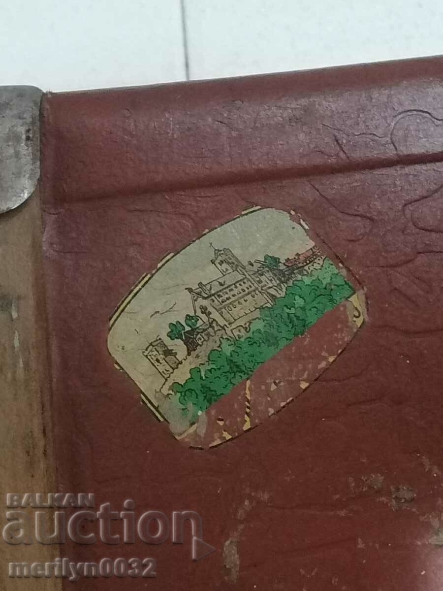 Old suitcase, bag, bag, briefcase from the 40s-50s of the twentieth century - 6 Old suitcase, bag, bag, briefcase from the 40s-50s of the twentieth century - 6