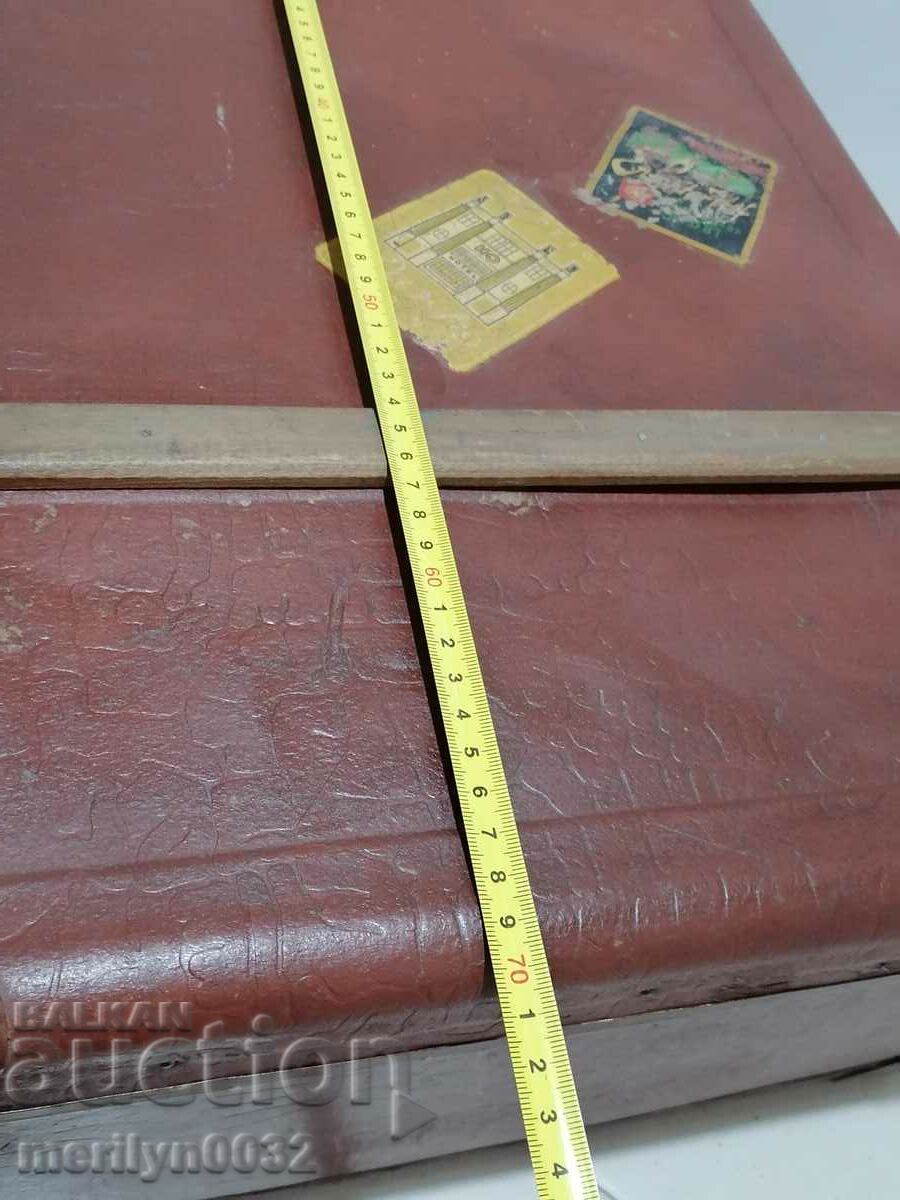 Old suitcase, bag, bag, briefcase from the 40s-50s of the twentieth century - 7 Old suitcase, bag, bag, briefcase from the 40s-50s of the twentieth century - 7