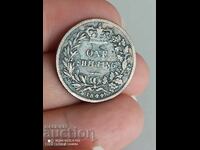 1 shilling Great Britain 1844 years Queen Victoria