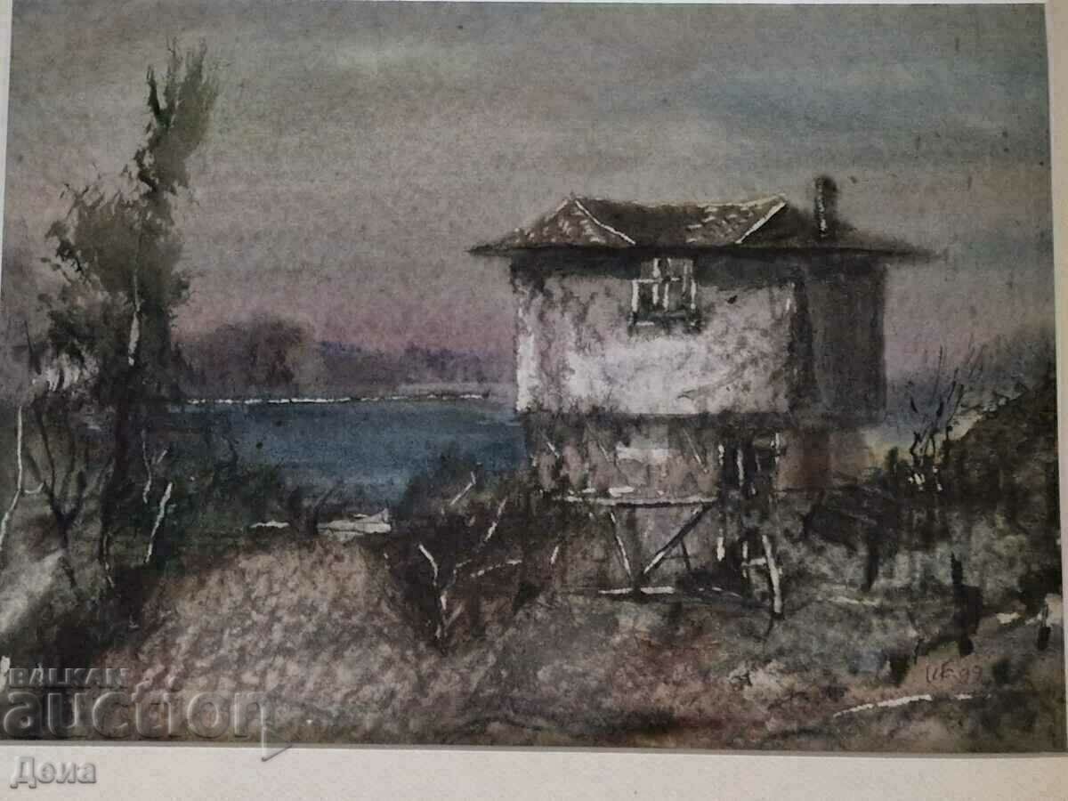 Kiril Bozhkov painting 1999. with price 250.00 BGN | € 127.82 Kiril Bozhkov painting 1999. with price 250.00 BGN | € 127.82