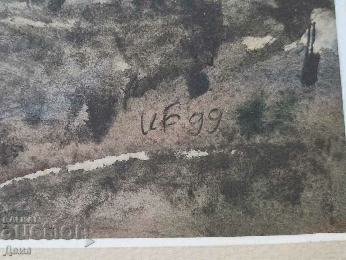 Аукцион Кирил Божков картина 1999г.