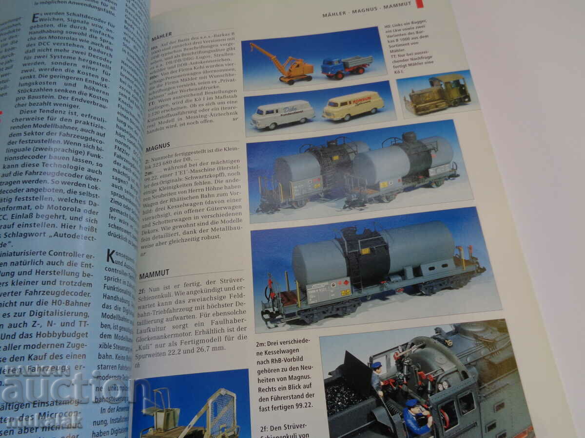 Licitație MIBA 1/87 H0 1999 CATALOG REVISTA MODEL MODEL TREN Licitație MIBA 1/87 H0 1999 CATALOG REVISTA MODEL MODEL TREN