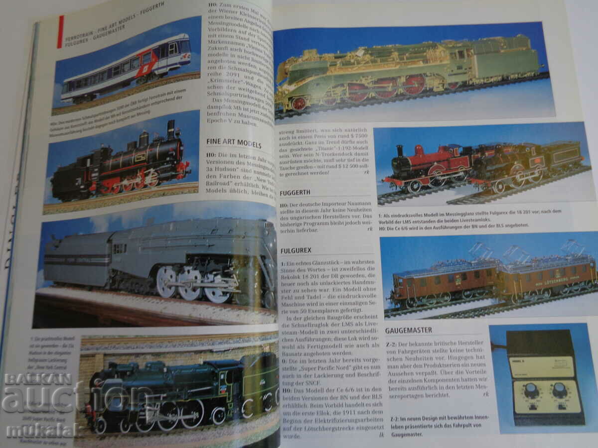 MIBA 1/87 H0 1999 CATALOG REVISTA MODEL MODEL TREN - 5 MIBA 1/87 H0 1999 CATALOG REVISTA MODEL MODEL TREN - 5