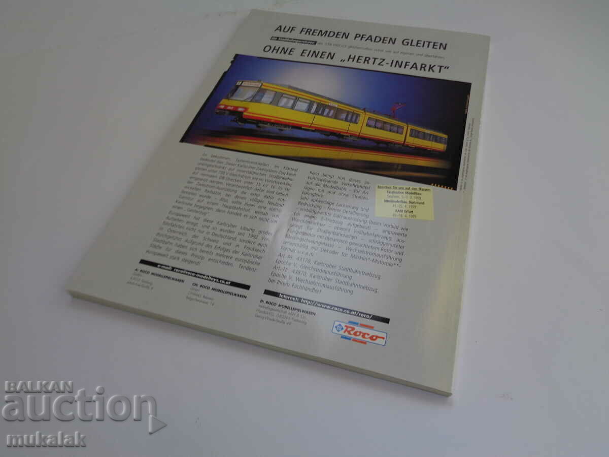 MIBA 1/87 H0 1999 CATALOG REVISTA MODEL MODEL TREN - 7 MIBA 1/87 H0 1999 CATALOG REVISTA MODEL MODEL TREN - 7