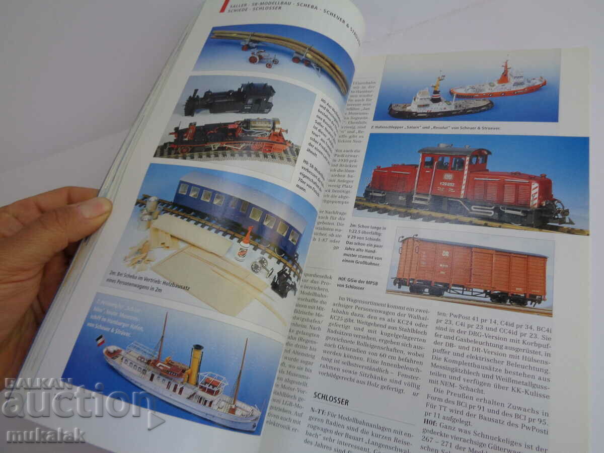 MIBA 1/87 H0 2000 MAGAZINE CATALOG MODEL MODELING RAILWAY TRAIN with price 10.00 BGN | € 5.11 MIBA 1/87 H0 2000 MAGAZINE CATALOG MODEL MODELING RAILWAY TRAIN with price 10.00 BGN | € 5.11