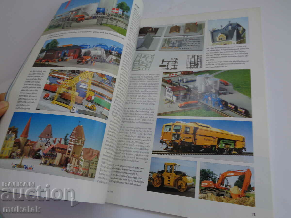MIBA 1/87 H0 2000 MAGAZINE CATALOG MODEL MODELING RAILWAY TRAIN - 5 MIBA 1/87 H0 2000 MAGAZINE CATALOG MODEL MODELING RAILWAY TRAIN - 5