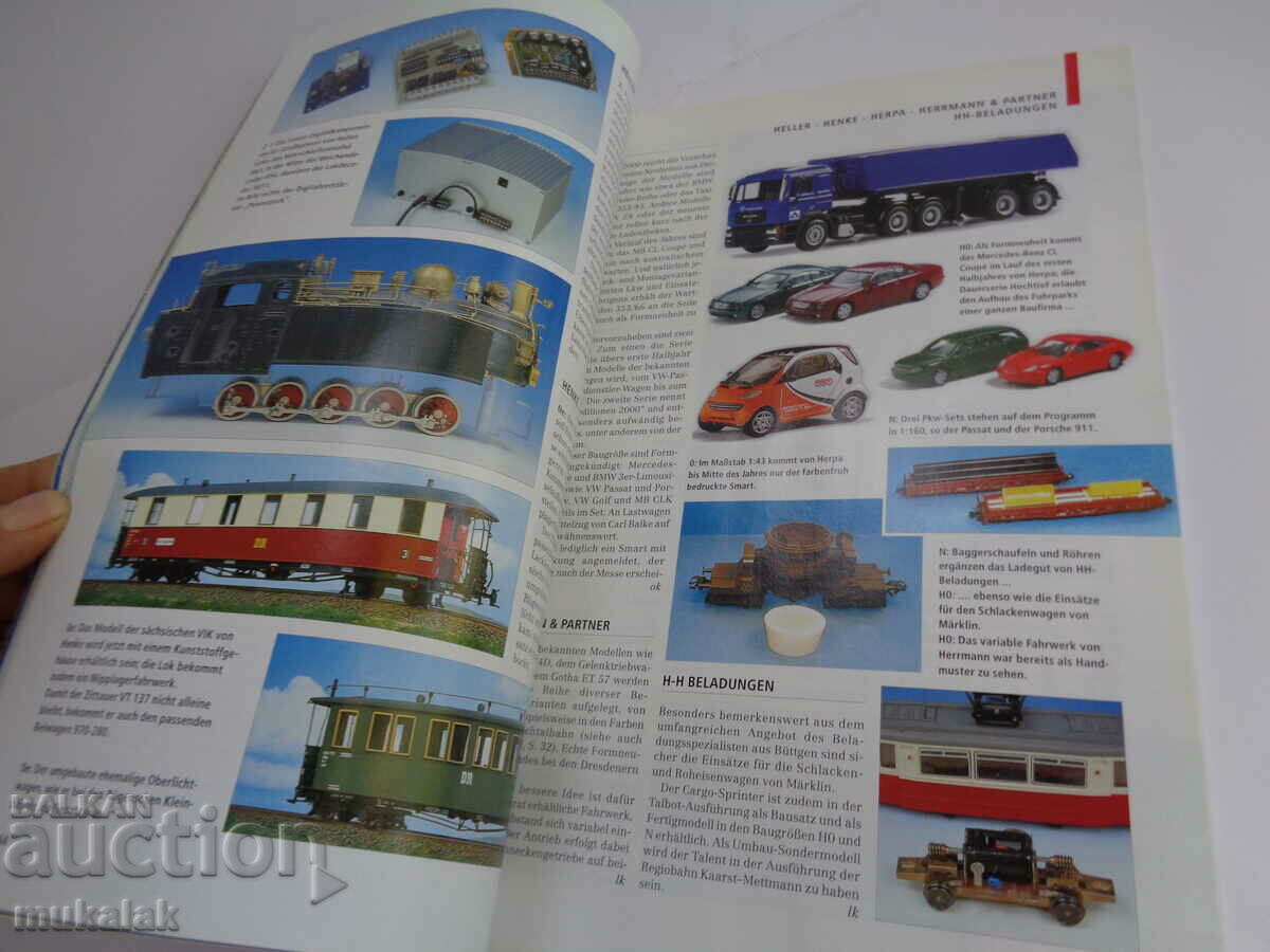 MIBA 1/87 H0 2000 MAGAZINE CATALOG MODEL MODELING RAILWAY TRAIN - 6 MIBA 1/87 H0 2000 MAGAZINE CATALOG MODEL MODELING RAILWAY TRAIN - 6