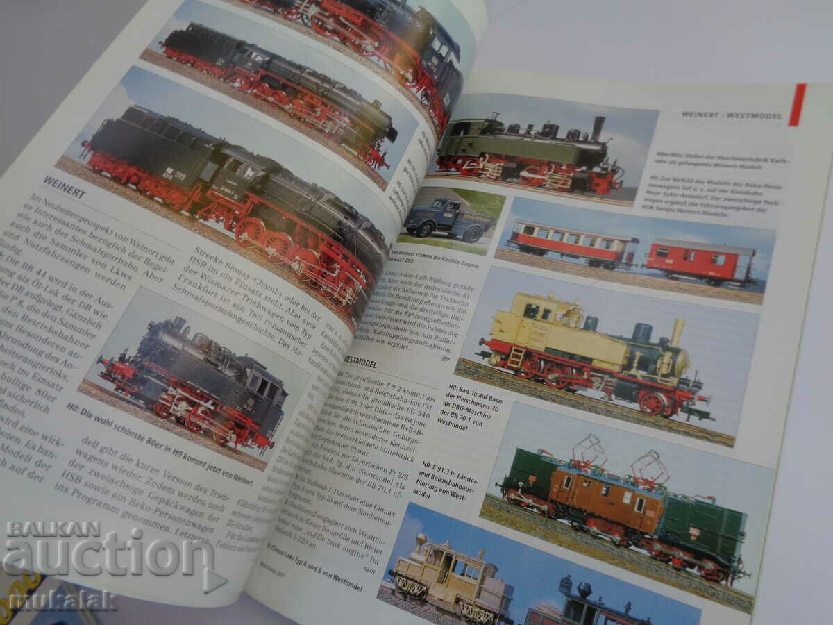 MIBA 1/87 H0 2001 CATALOG REVISTA MODELARE MODELARE TREN cu preț 10.00 BGN | € 5.11 MIBA 1/87 H0 2001 CATALOG REVISTA MODELARE MODELARE TREN cu preț 10.00 BGN | € 5.11