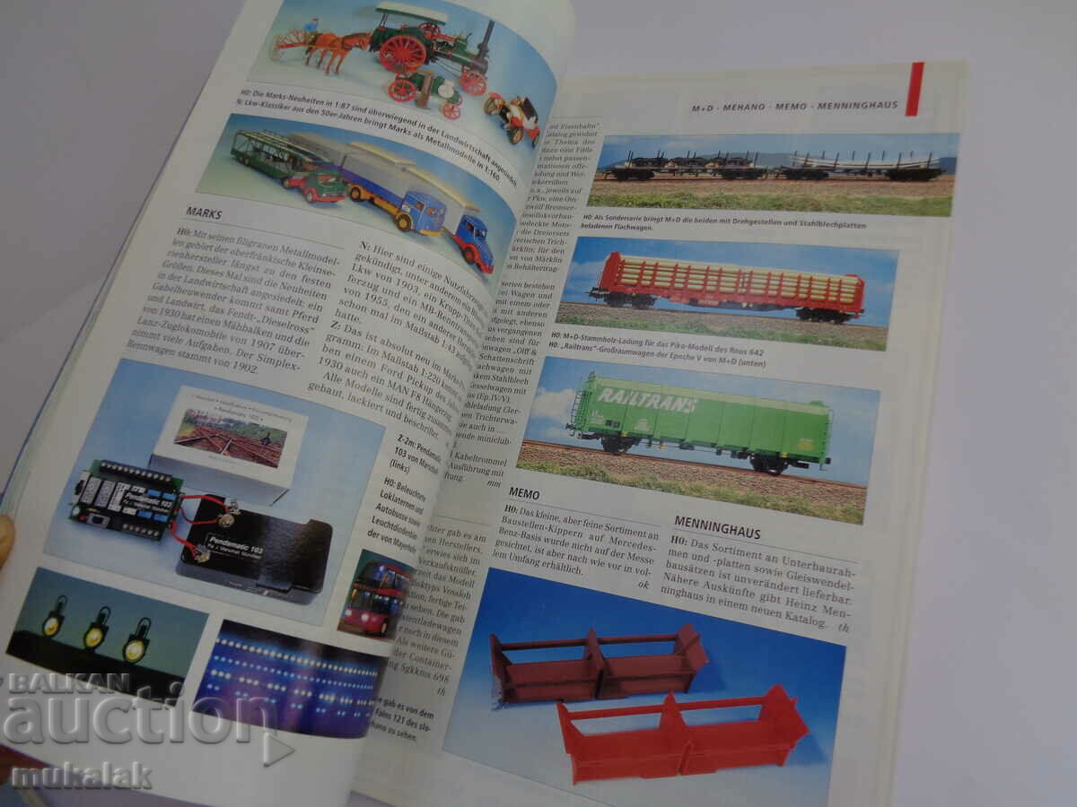 Licitație MIBA 1/87 H0 2001 CATALOG REVISTA MODELARE MODELARE TREN Licitație MIBA 1/87 H0 2001 CATALOG REVISTA MODELARE MODELARE TREN