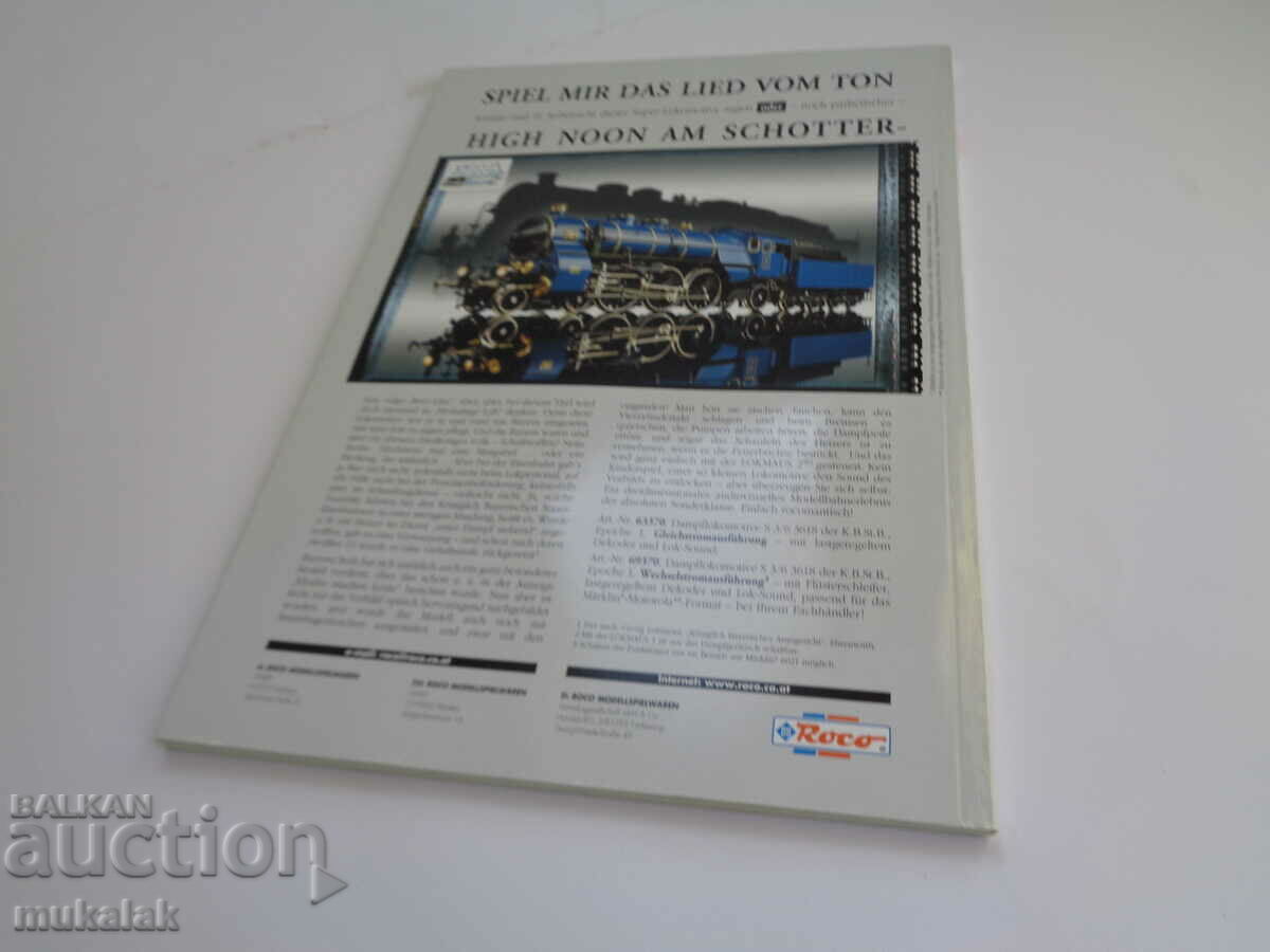 Livrarea MIBA 1/87 H0 2001 CATALOG REVISTA MODELARE MODELARE TREN Livrarea MIBA 1/87 H0 2001 CATALOG REVISTA MODELARE MODELARE TREN