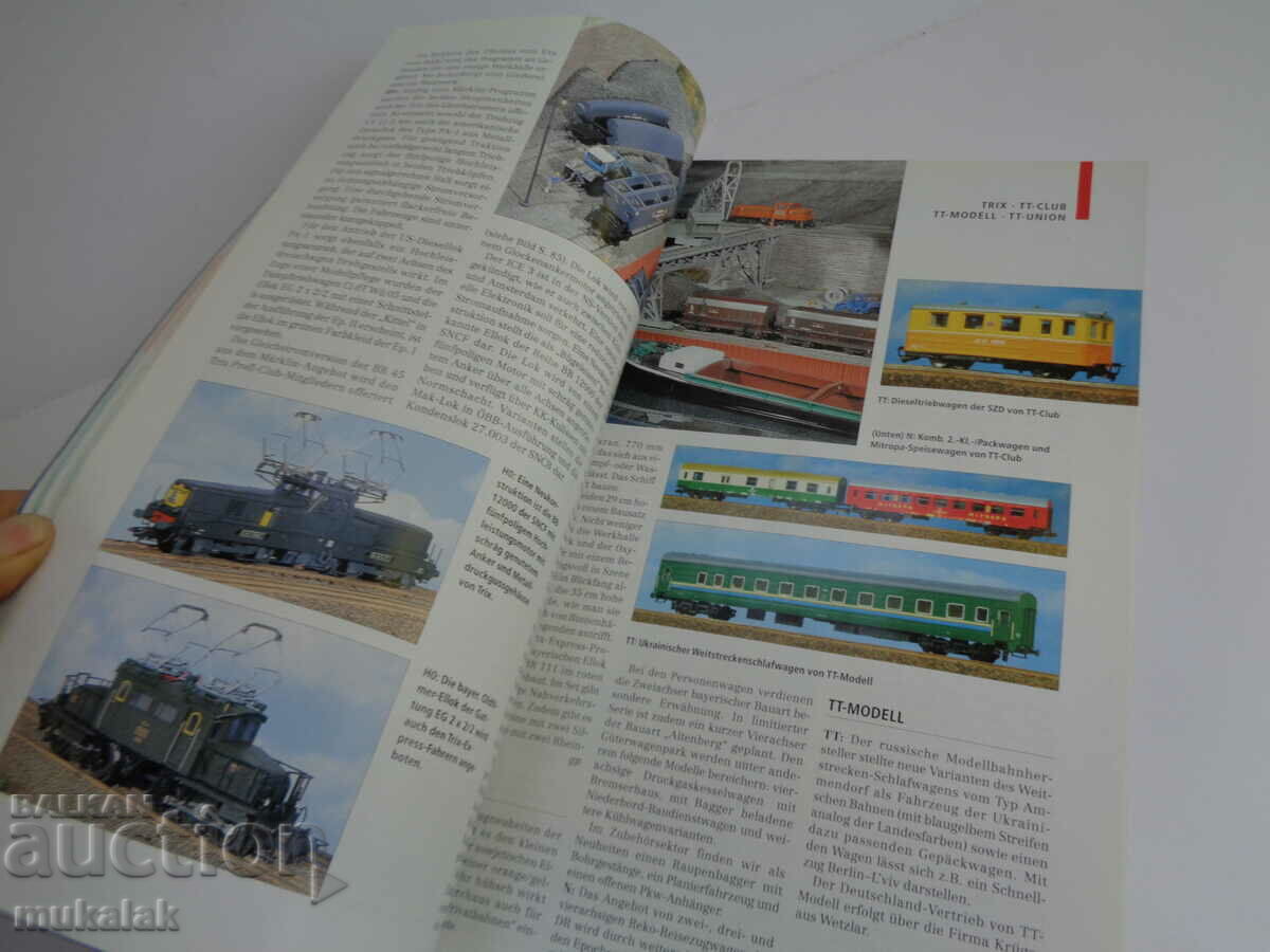MIBA 1/87 H0 2002 MAGAZINE CATALOG MODEL MODELING RAILWAY TRAIN with price 10.00 BGN | € 5.11 MIBA 1/87 H0 2002 MAGAZINE CATALOG MODEL MODELING RAILWAY TRAIN with price 10.00 BGN | € 5.11