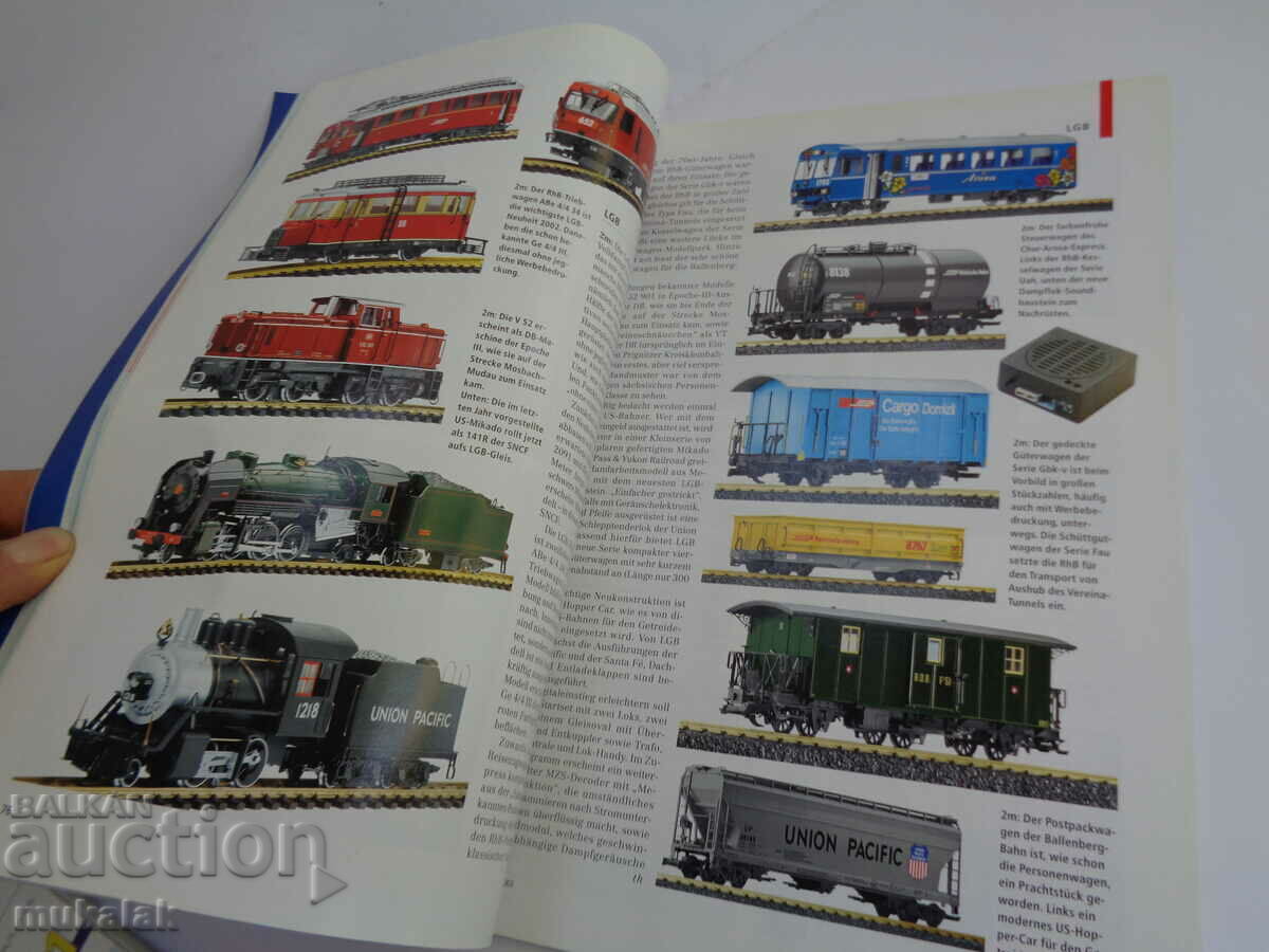MIBA 1/87 H0 2002 MAGAZINE CATALOG MODEL MODELING RAILWAY TRAIN - 6 MIBA 1/87 H0 2002 MAGAZINE CATALOG MODEL MODELING RAILWAY TRAIN - 6