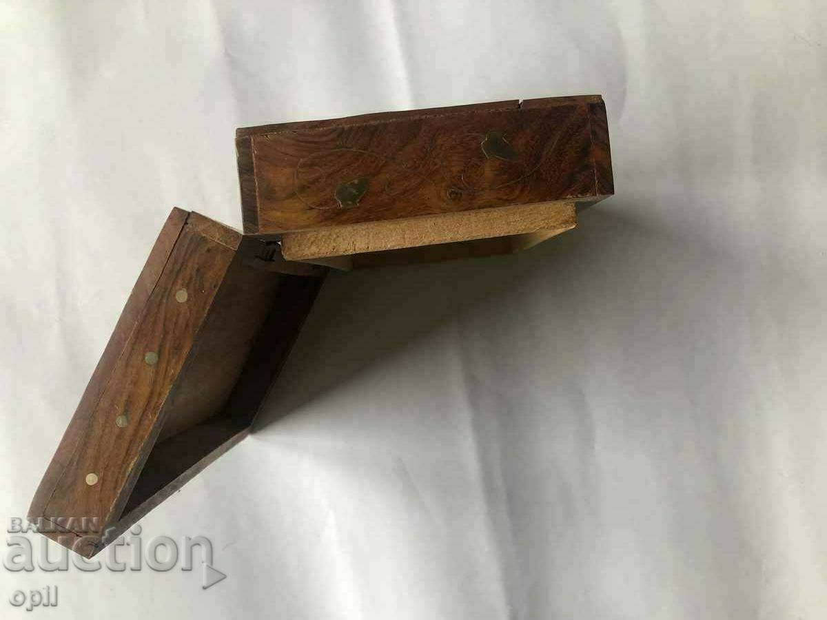 Delivery of Wooden Box with Brass Ornaments Delivery of Wooden Box with Brass Ornaments