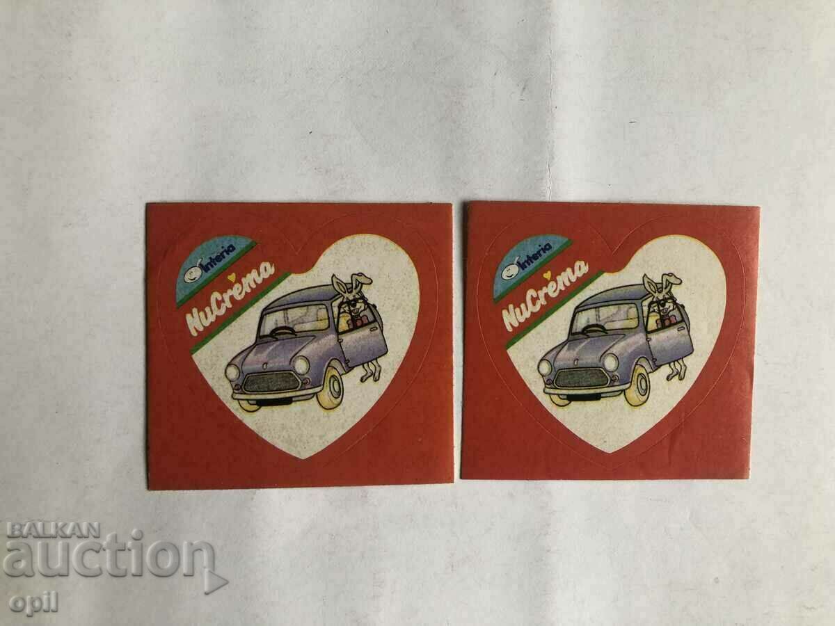 Auction Nucrema Heart Shaped Stickers Auction Nucrema Heart Shaped Stickers