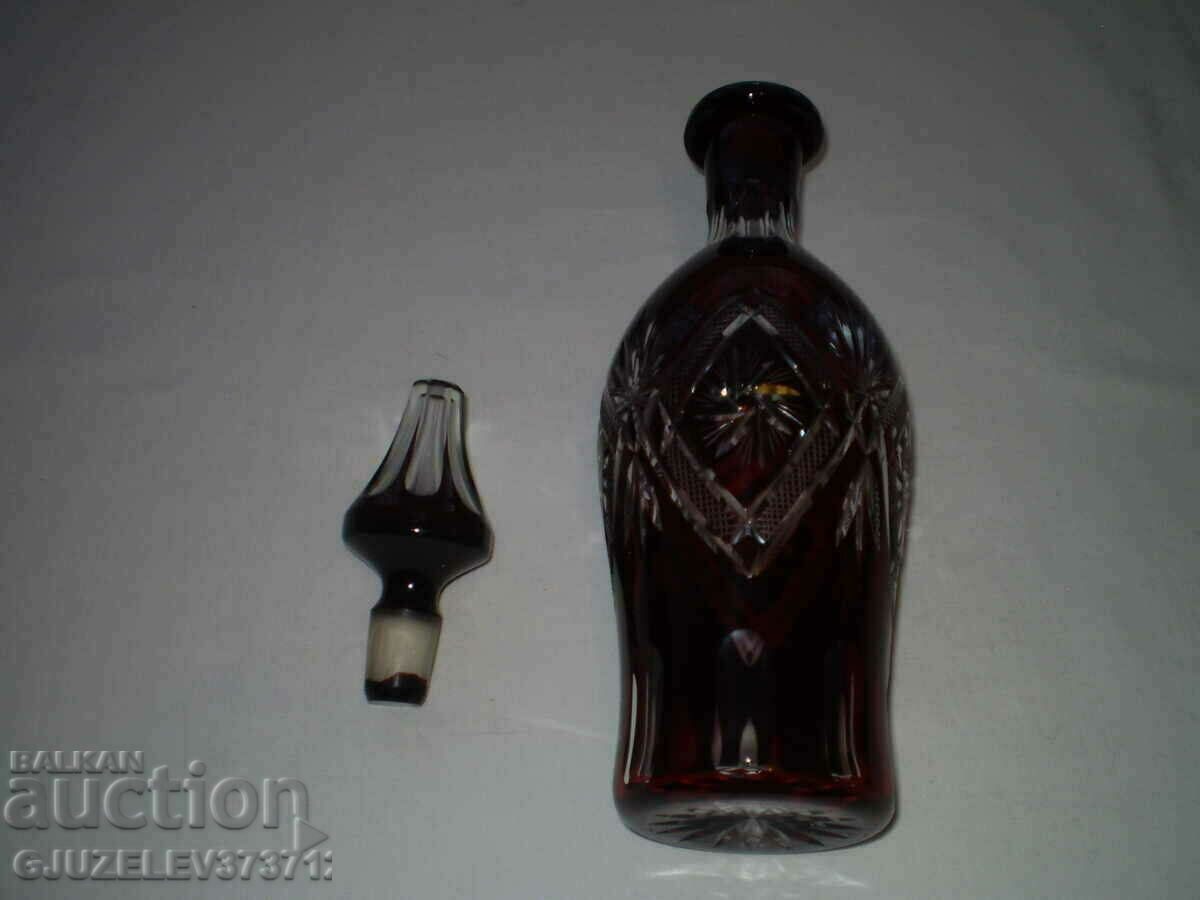 Доставка на Бохемия Бутилка ГрафаЧервен Рязан Кристал Доставка на Бохемия Бутилка ГрафаЧервен Рязан Кристал