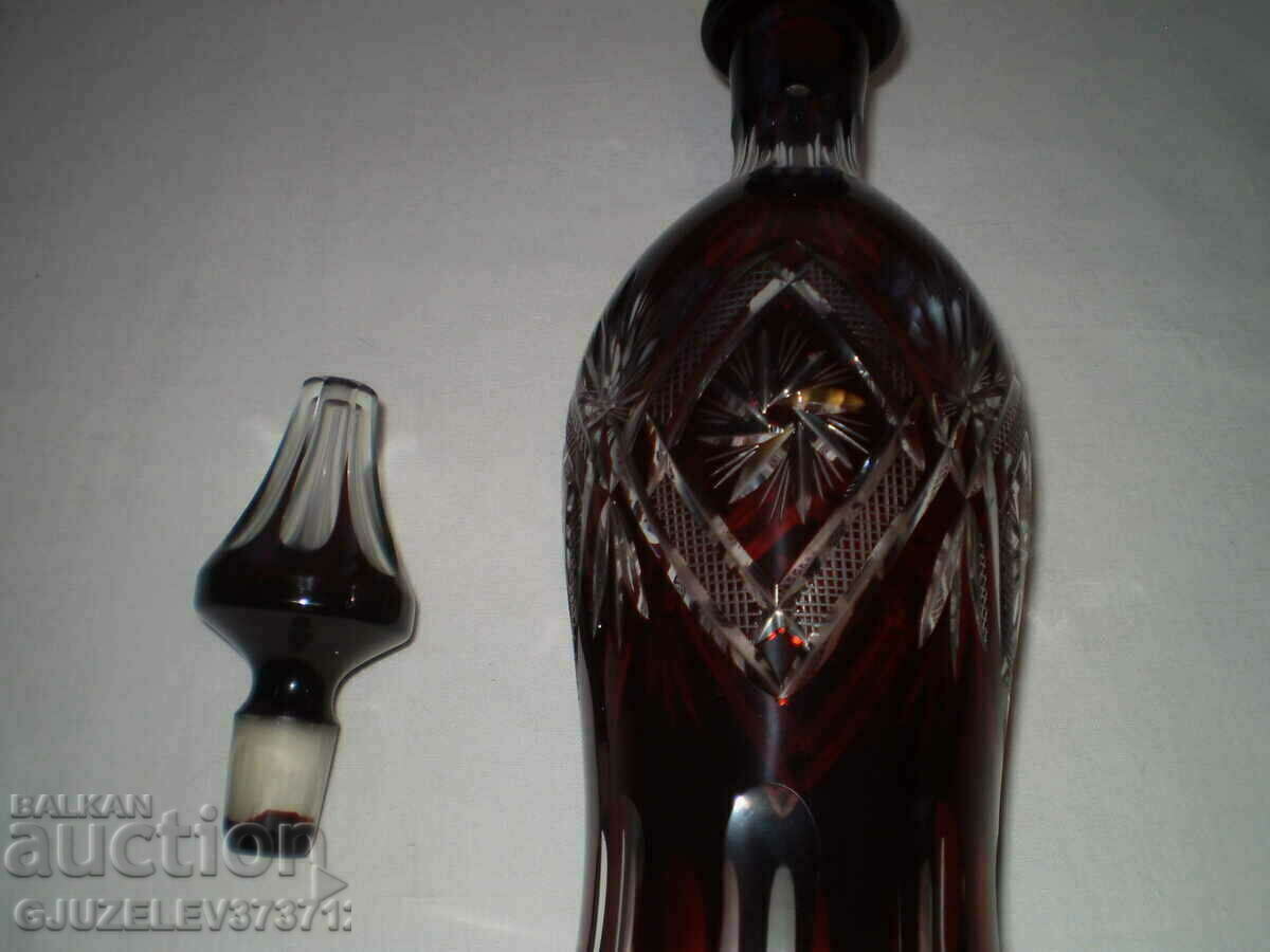 Бохемия Бутилка ГрафаЧервен Рязан Кристал - 5 Бохемия Бутилка ГрафаЧервен Рязан Кристал - 5