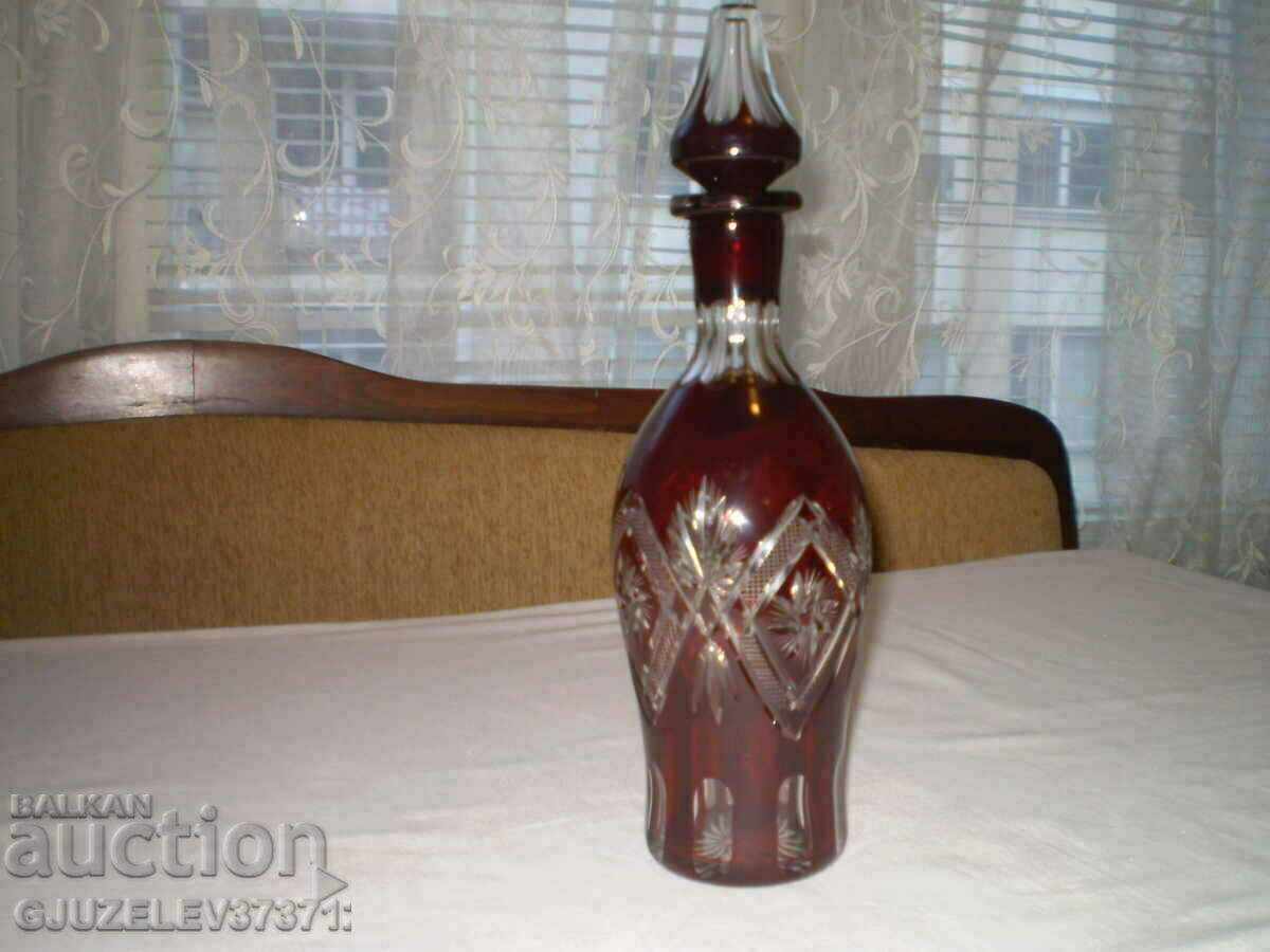 Бохемия Бутилка ГрафаЧервен Рязан Кристал - 6 Бохемия Бутилка ГрафаЧервен Рязан Кристал - 6