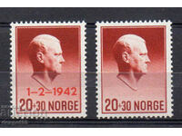 1942. Norvegia. Quisling, șeful guvernului.