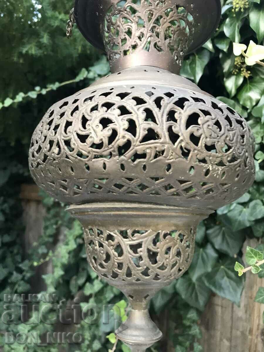Large Bronze Lamp