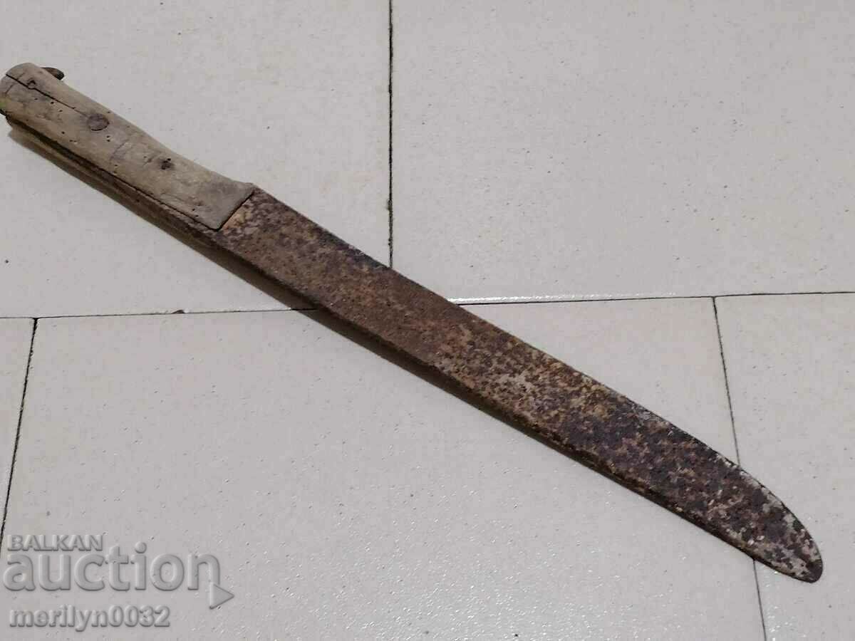 Old forged knife, karakulak, blade ORIGINAL - 6