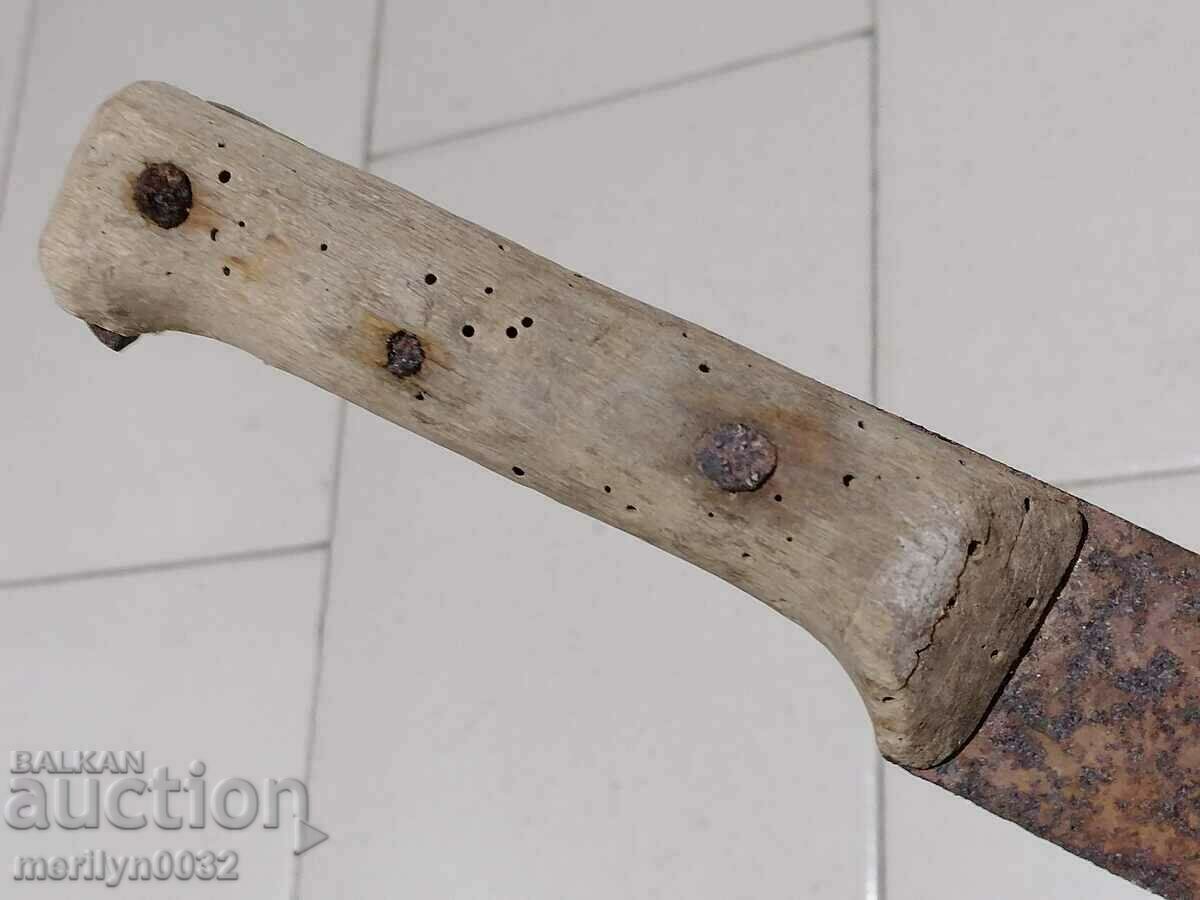 Old forged knife, karakulak, blade ORIGINAL - 7