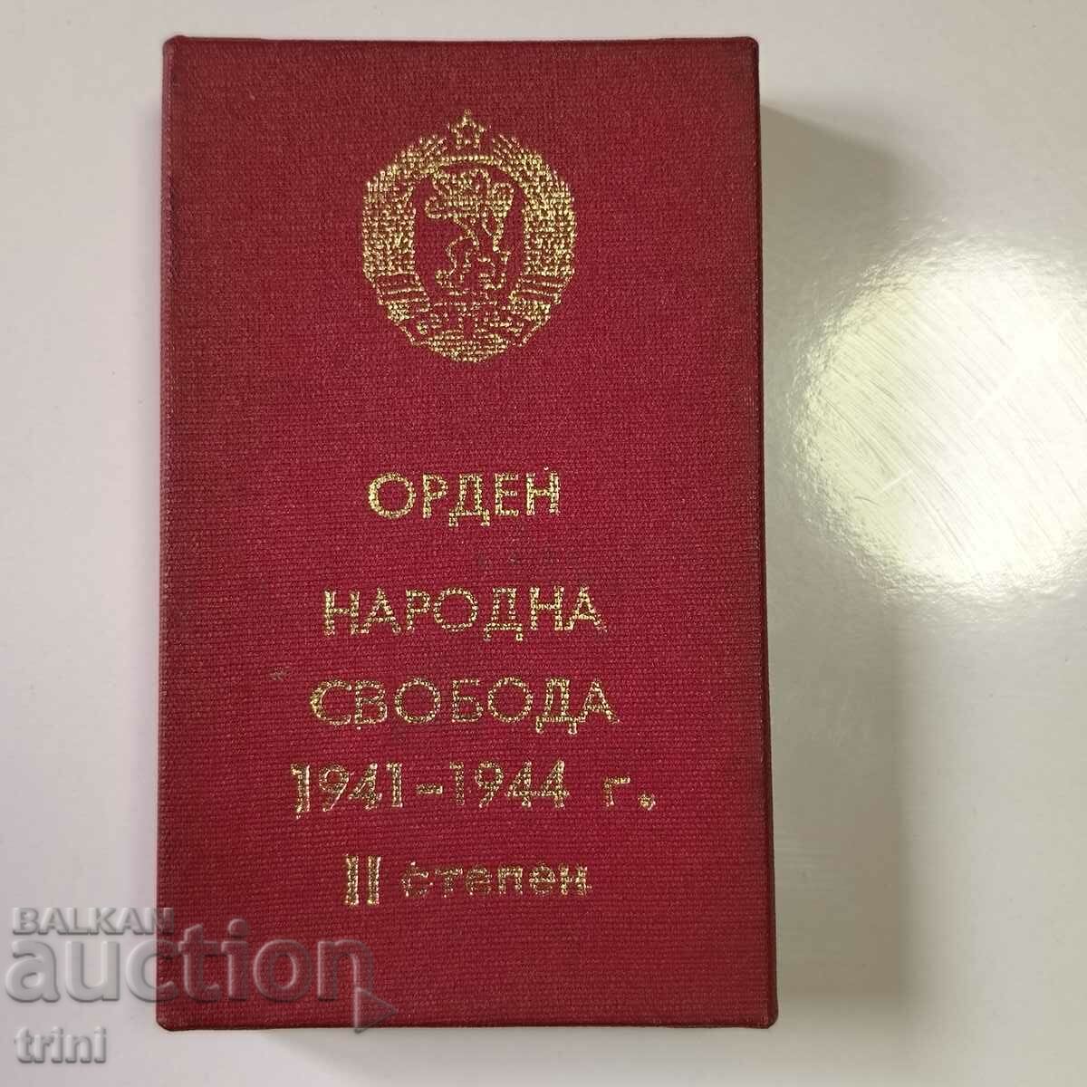 Auction Order of People's Freedom 1941 1944 2nd st. 3rd issue 1971 Auction Order of People's Freedom 1941 1944 2nd st. 3rd issue 1971